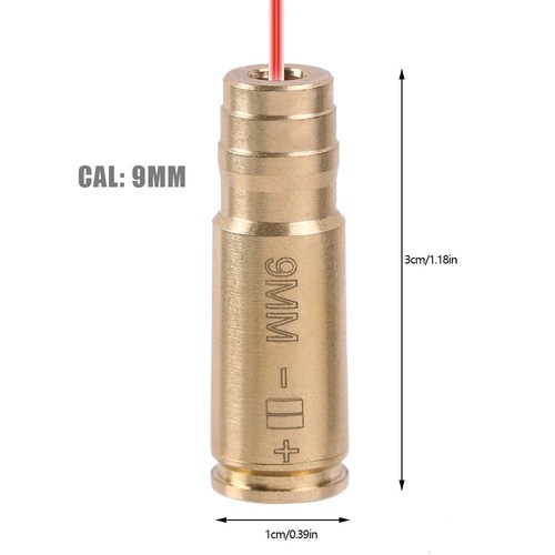 Laser bore sight 8mm - bore, 8mm/9mm/223